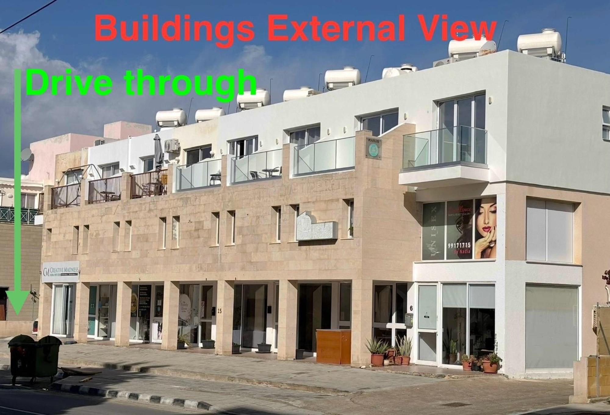 Апартаменти Ev Zin - Modern, Cozy, 1 Bed, Pool, 2 Balconies, A105 Пафос Екстер'єр фото